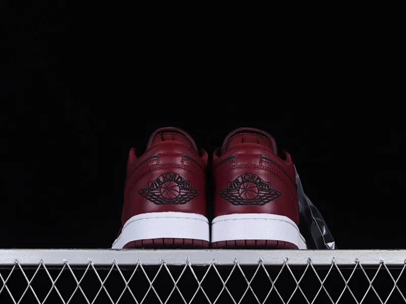 All categories Air Jordan Jordan series basketball shoes Air Jordan 1 Low Air Jordan 1 Low AJ1 Joe 1 burgundy black low-top basketball shoes DC0774-006